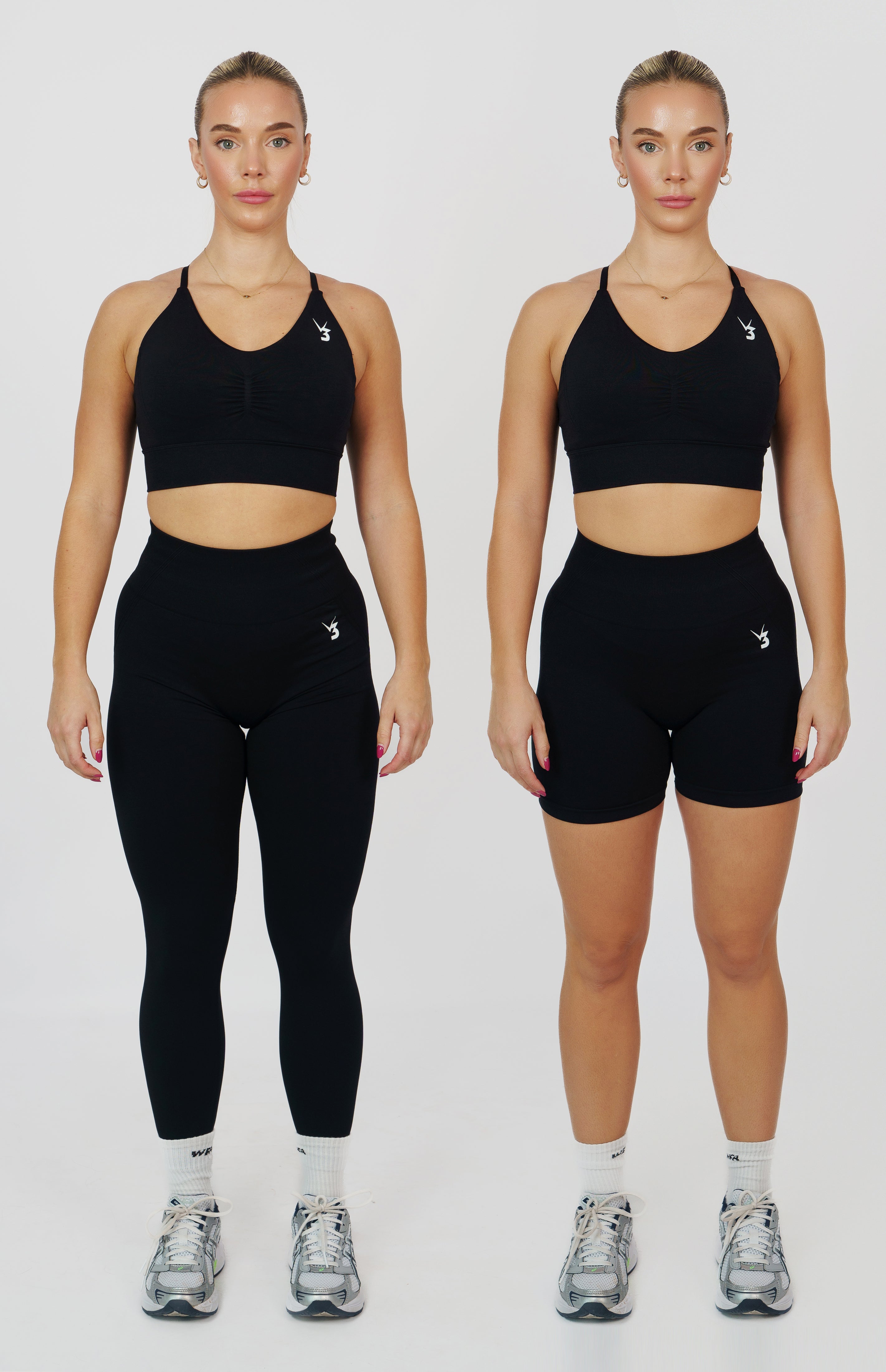 Tempo 3-Piece Seamless Set - Black
