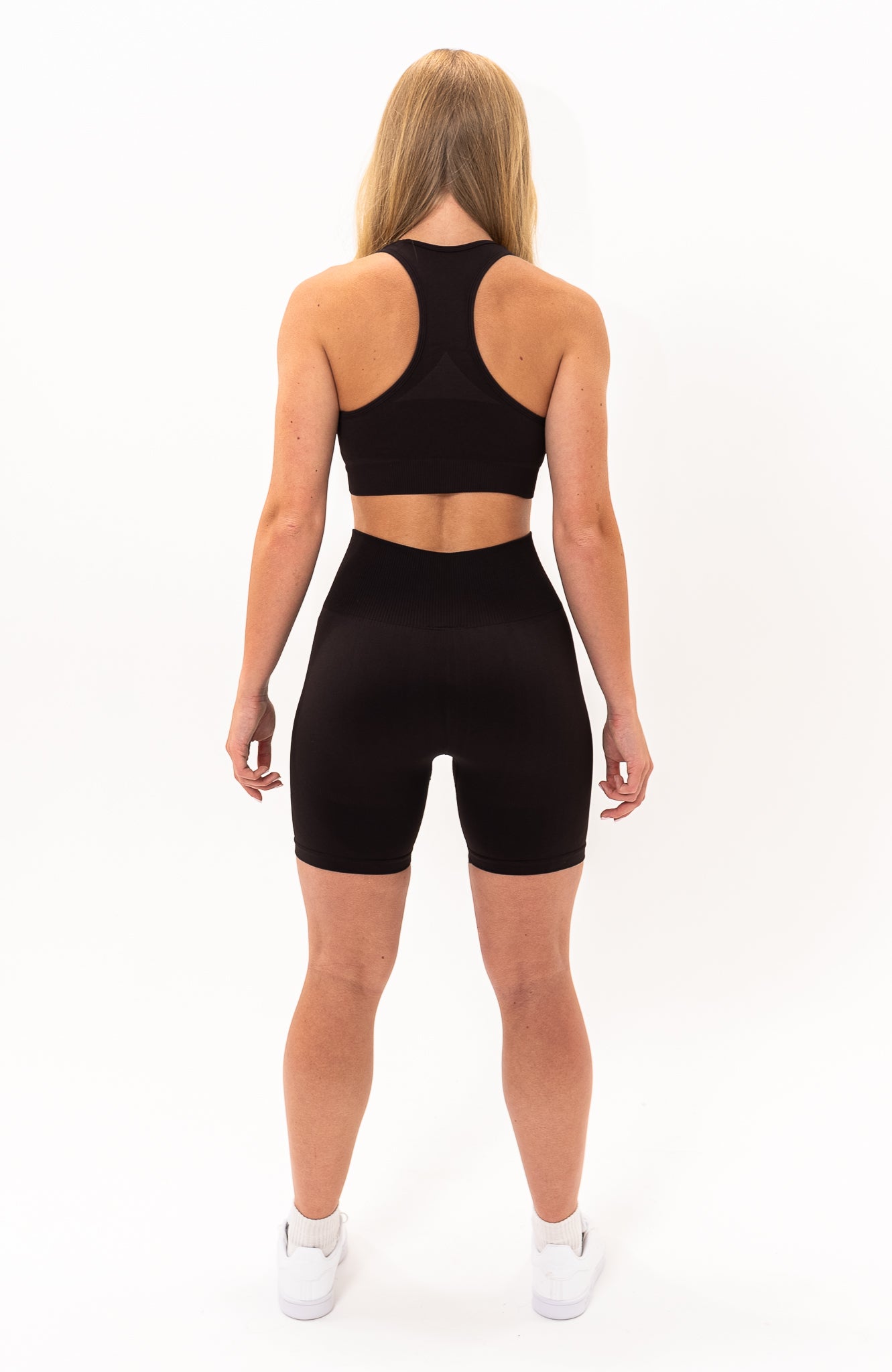 Limitless Seamless Shorts & Sports Bra Set - Walnut Brown